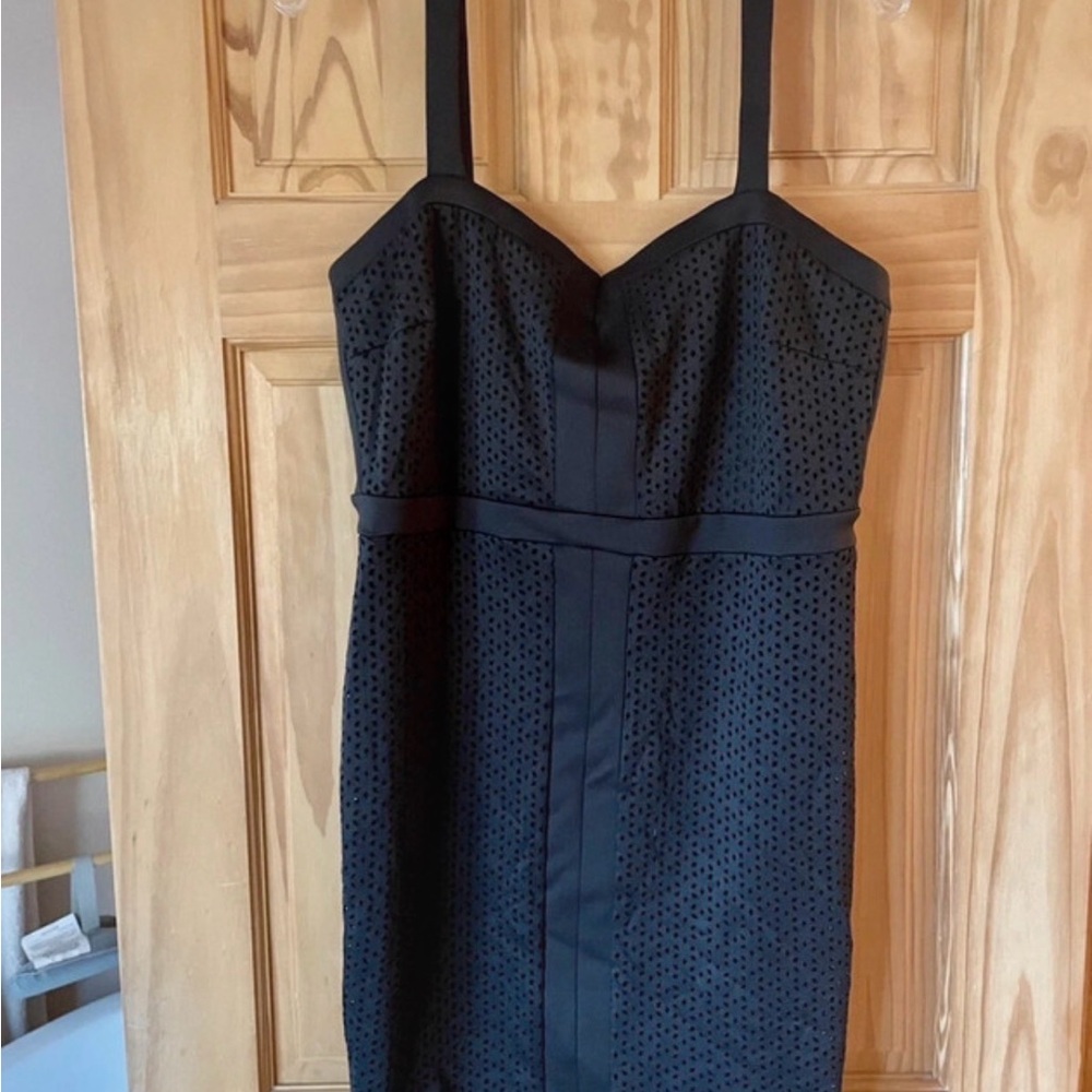 Thalia Sodi Black Eyelet Dress